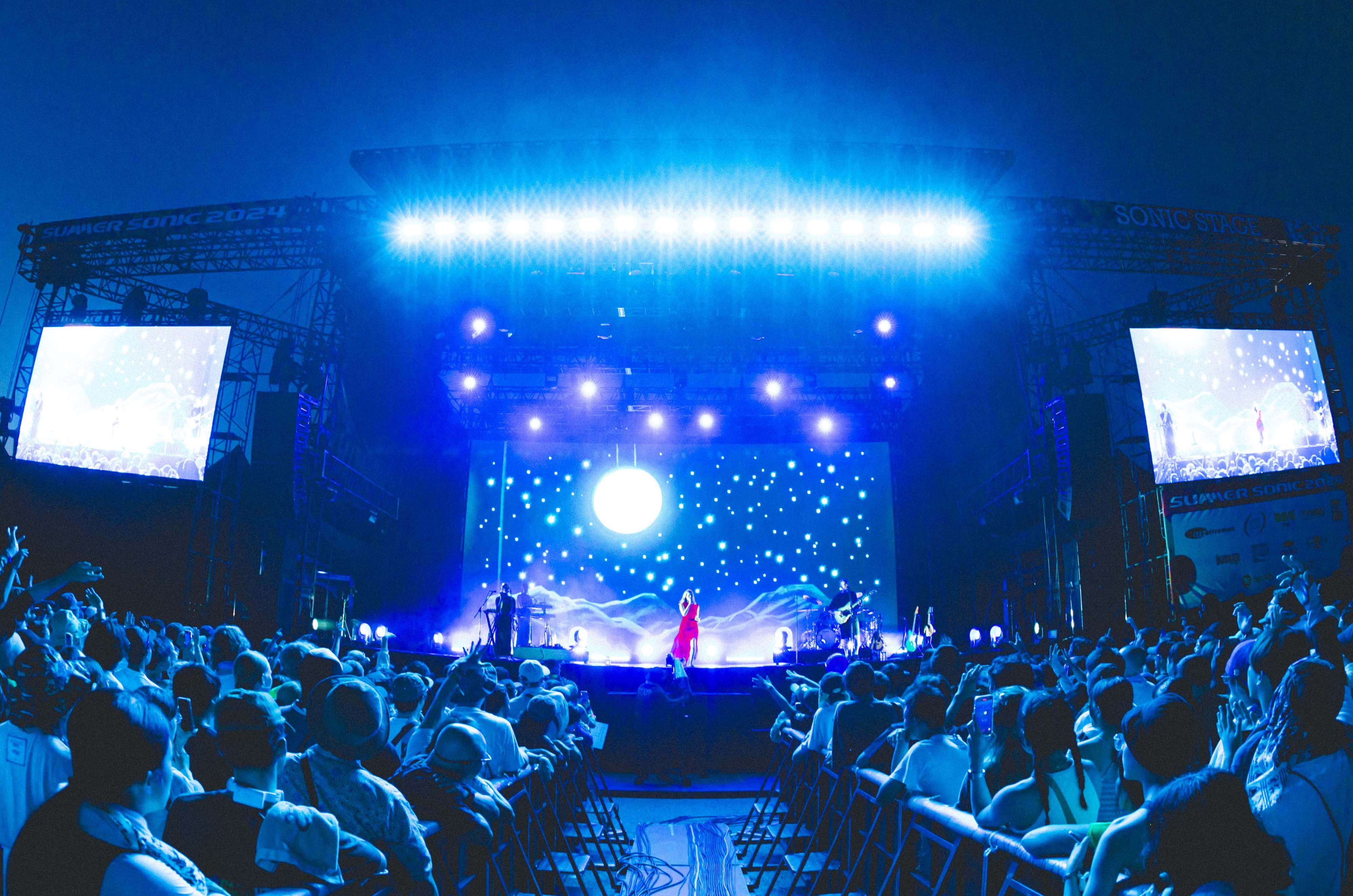 Aurora live at summer festivals 2024